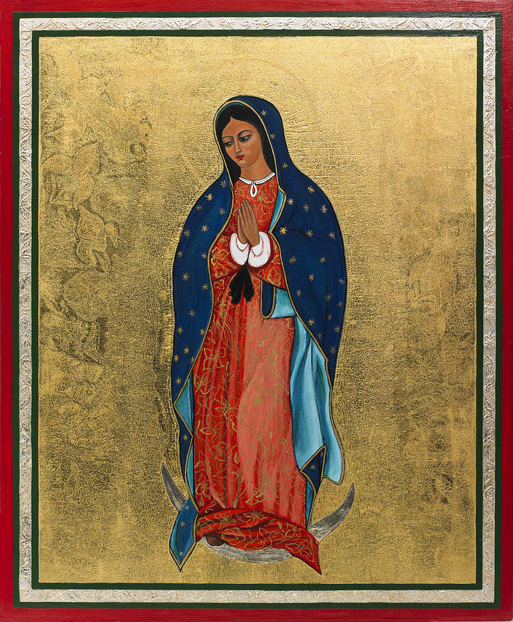 Jesus Christ Painting - Our Lady of Guadalupe I #1 by Ilse Wefers