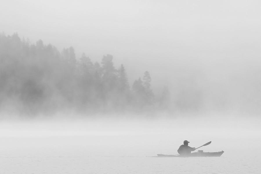 Sports Photograph - Out of the Mist #1 by Cissy Fry Wilson