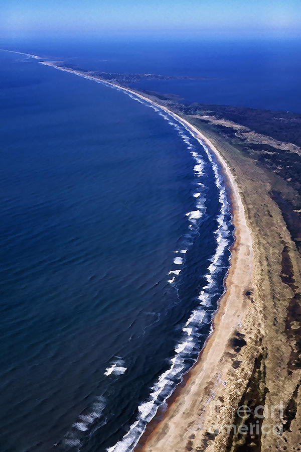 Outer Banks Aerial #1 Photograph by Thomas R Fletcher