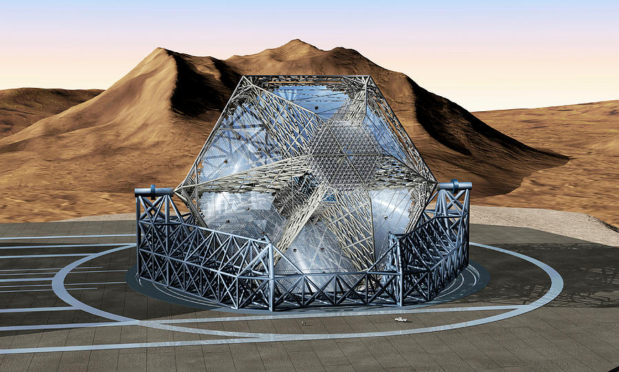 Overwhelmingly Large Telescope #1 Photograph by European Southern Observatory/science Photo Library