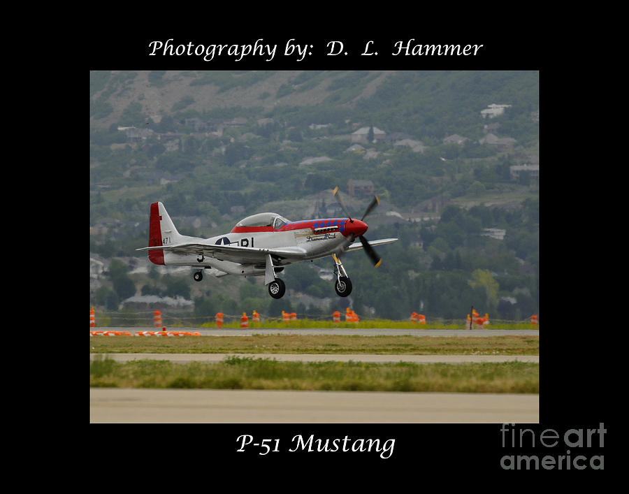 P-51 Mustang #1 Photograph by Dennis Hammer