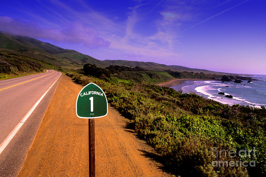 Pacific Coast Highway #1 Photograph by Bill Bachmann