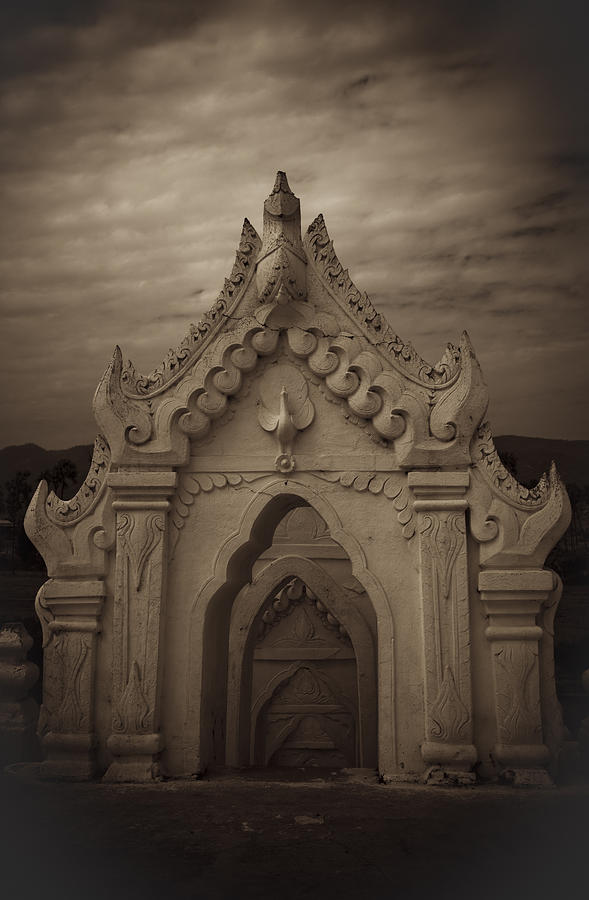 Pagoda #2 Photograph by Maria Heyens
