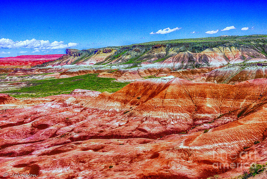 Painted Desert National Park Panorama Photograph by Bob and Nadine Johnston