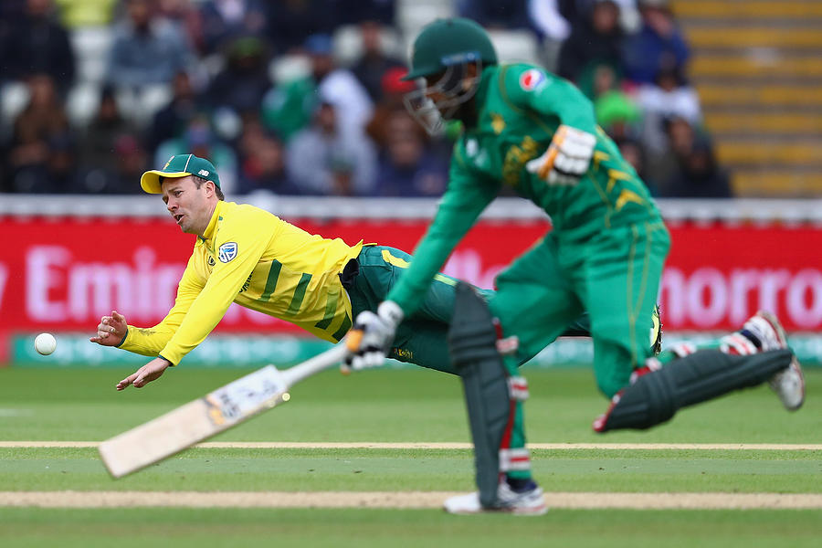 Pakistan v South Africa - ICC Champions Trophy #1 Photograph by Michael Steele