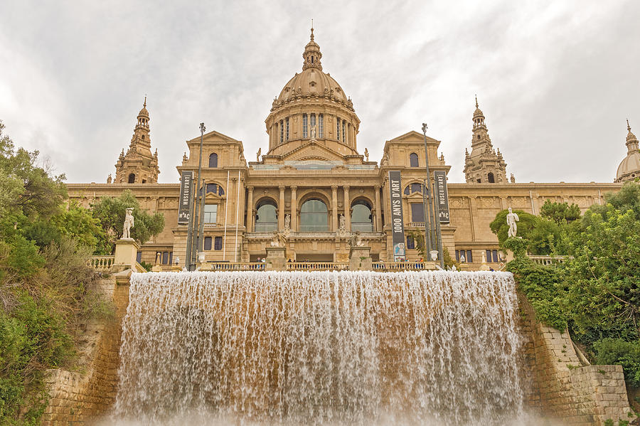 Palace of Montjuic Barcelona Spain #1 Photograph by Marek Poplawski