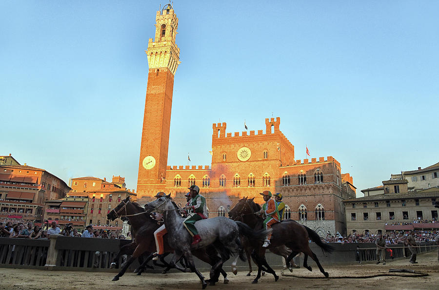 Palio Di Siena Horse Race #1 Photograph by Ronald C. Modra/sports Imagery