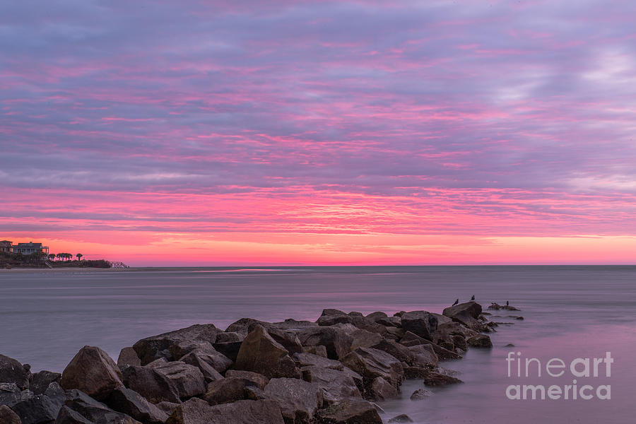 Magical Breach Inlet Sunrise Photograph by Dale Powell