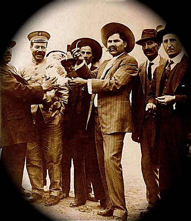 Pancho Villa And Rodolfo Fierra Holds A Chicken Unknown Location Or Date-2013 #2 Photograph by David Lee Guss