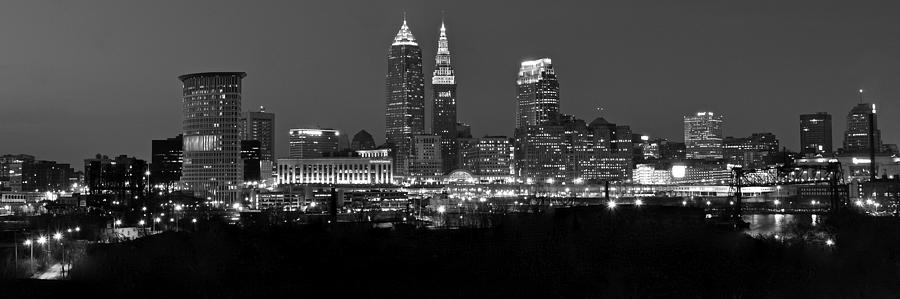 Panoramic Cleveland Photograph by Frozen in Time Fine Art Photography
