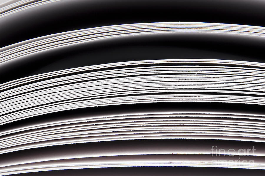 Paper Pages #1 Photograph by THP Creative