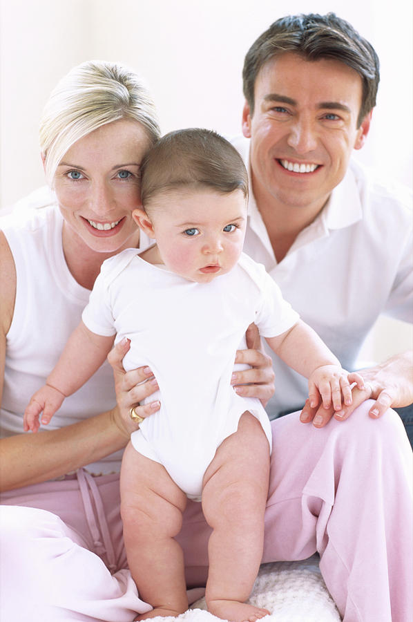 Parents And Baby Boy Photograph by Ian Hooton/science Photo Library ...