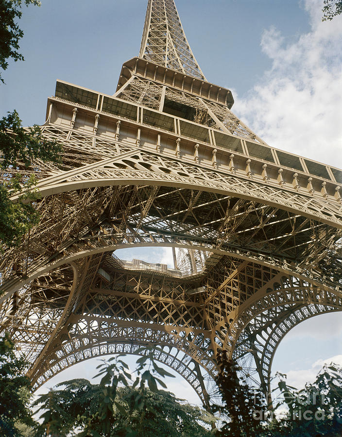 Paris: Eiffel Tower #1 Photograph by Granger