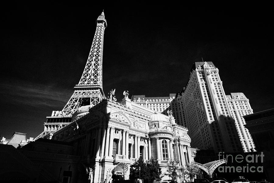 Paris Photograph - paris Las Vegas hotel and casino Nevada USA #1 by Joe Fox