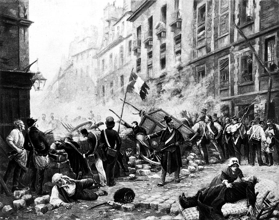 Paris Revolution Of 1830 Painting by Granger | Fine Art America