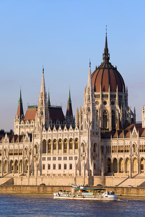 Architecture Photograph - Parliament Building in Budapest #1 by Artur Bogacki
