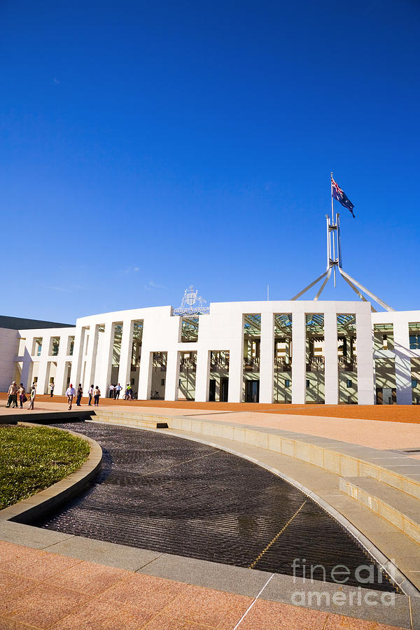 Parliament House Canberra Australia #1 Photograph by Colin and Linda McKie
