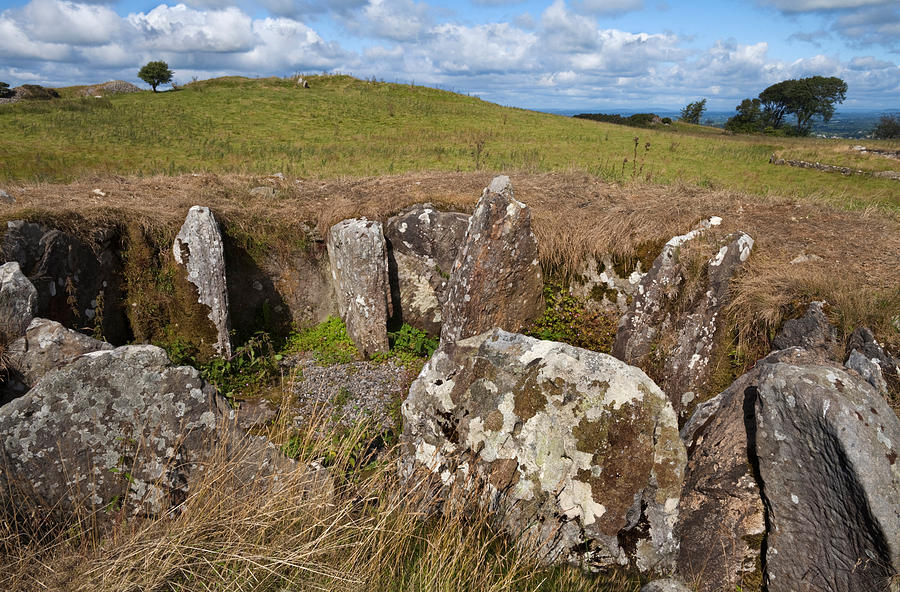 Farm Photograph - Passage Grave,carbane West, Loughcrew #1 by Panoramic Images