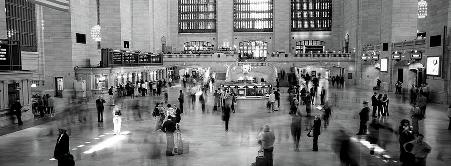 Passengers At A Railroad Station, Grand #1 Photograph by Panoramic Images