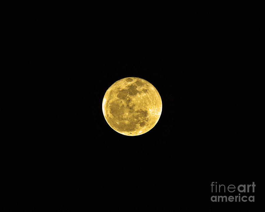 Full Moon Photograph - Passover Full Moon #1 by Al Powell Photography USA