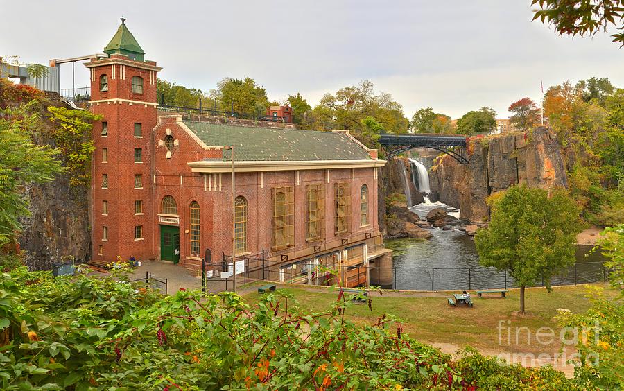 Paterson Great Falls Panorama #1 Photograph by Adam Jewell