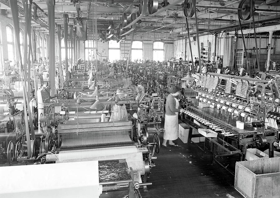 Paterson, New Jersey - Textiles. Madison Silk Co Photograph By Litz 