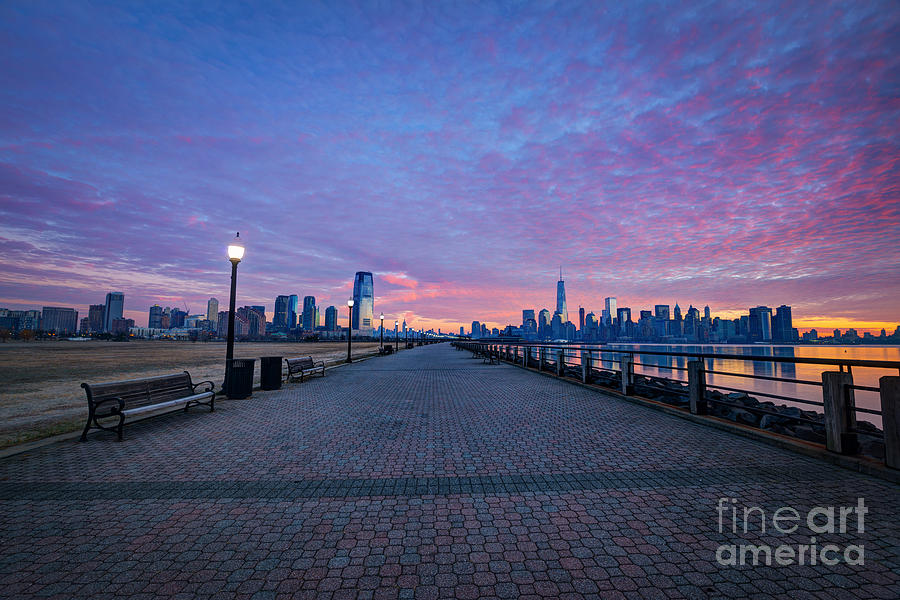 Path to Manhattan #1 Photograph by Michael Ver Sprill