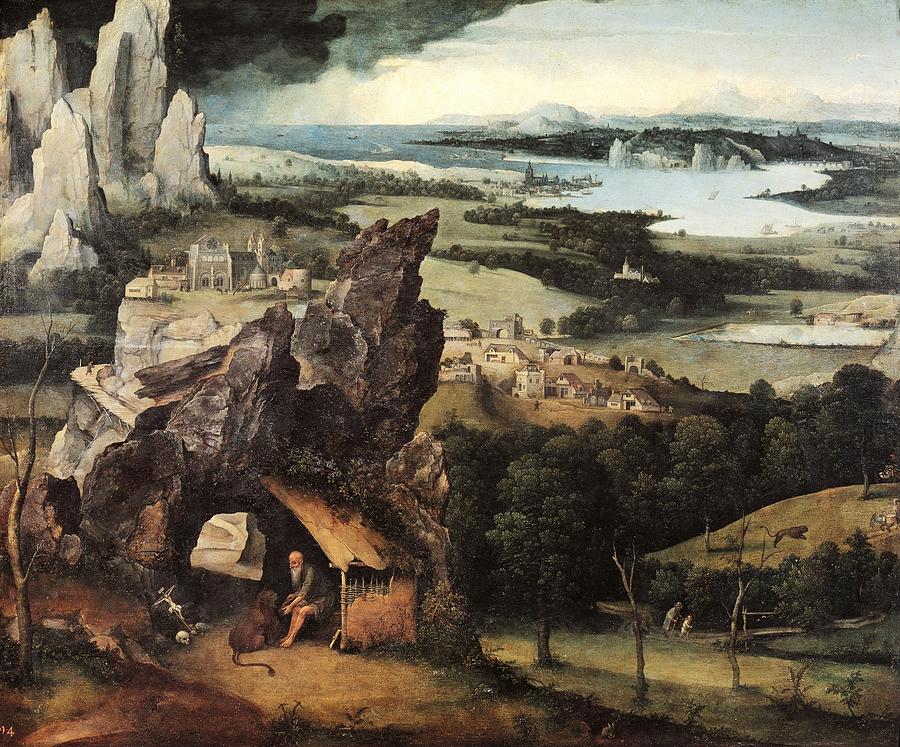 Patinir, Joachim 1480-1524. Landscape Photograph by Everett - Fine Art ...