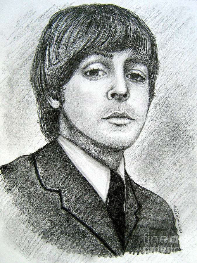 Paul Mccartney Drawing by Patrice Torrillo