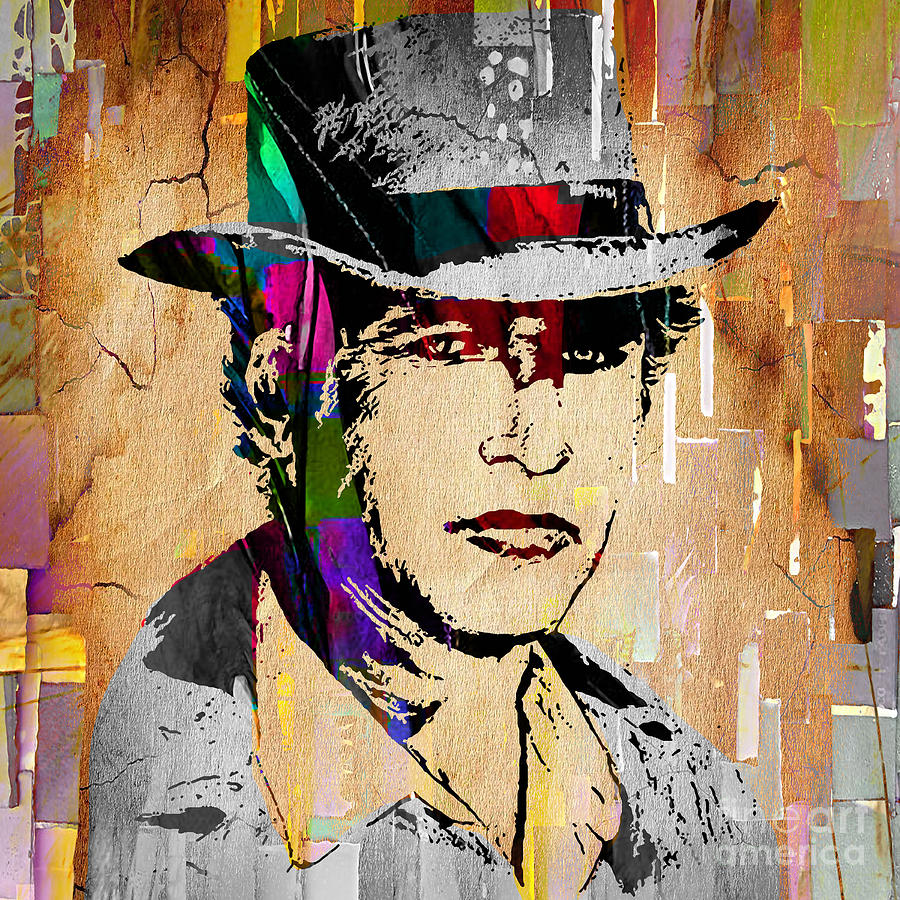 Paul Newman Collection #1 Mixed Media by Marvin Blaine