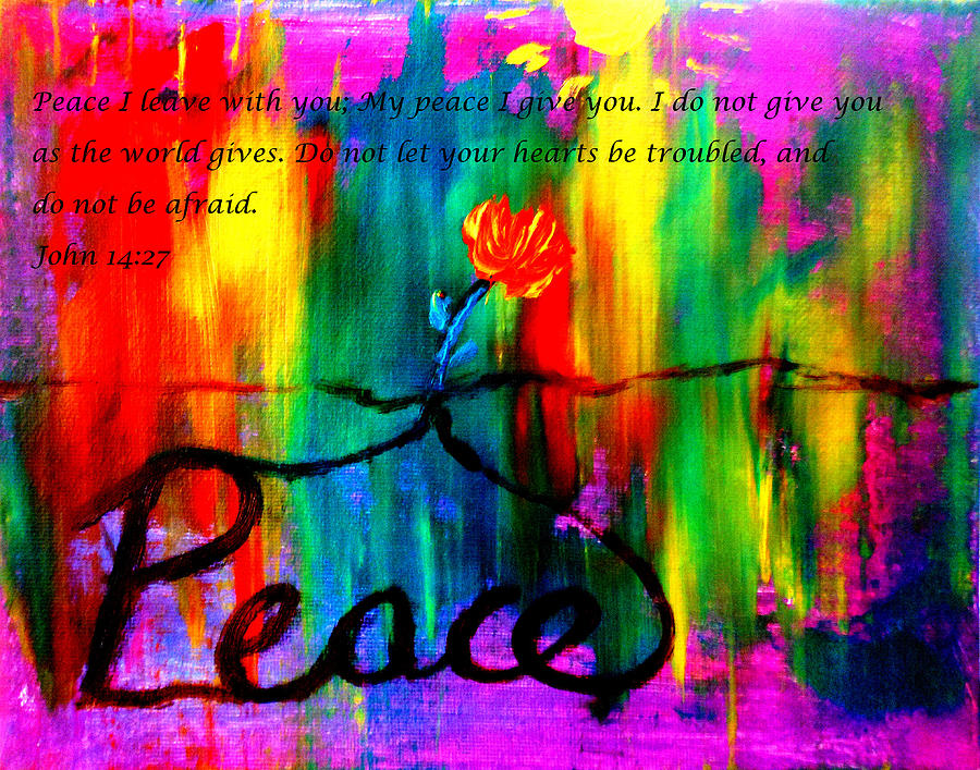 Peace #1 Painting by Amanda Dinan