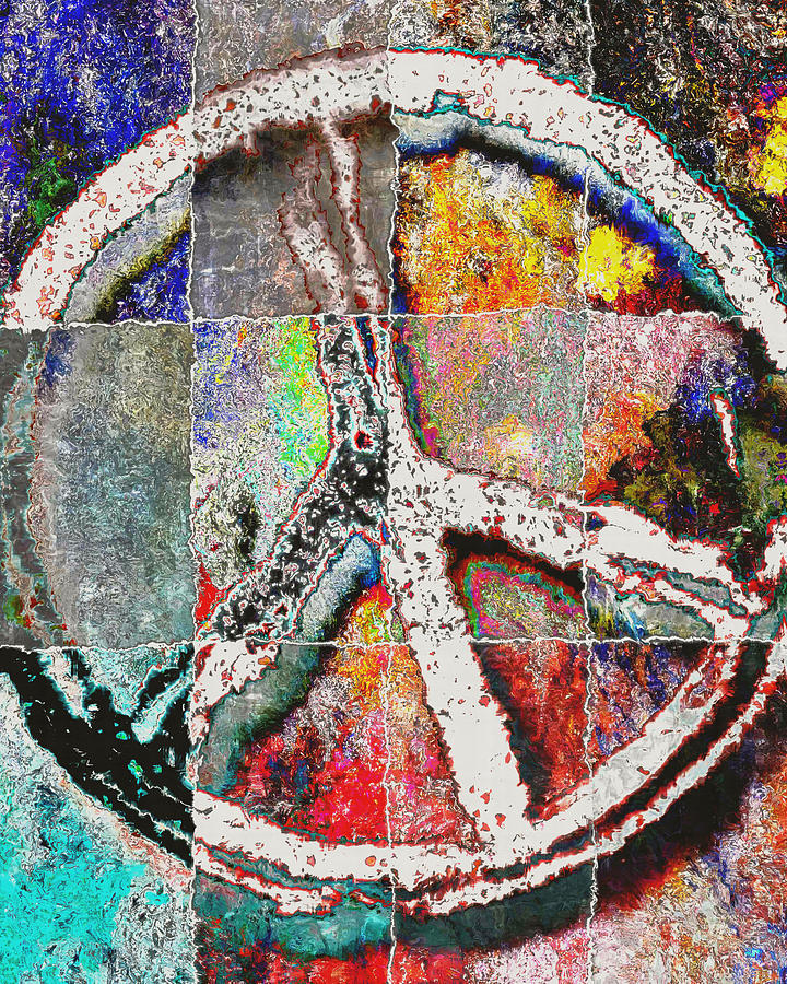 Peace Now #1 Digital Art by David G Paul