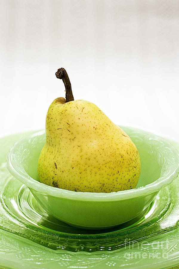 Pear Still Life #1 Photograph by Edward Fielding