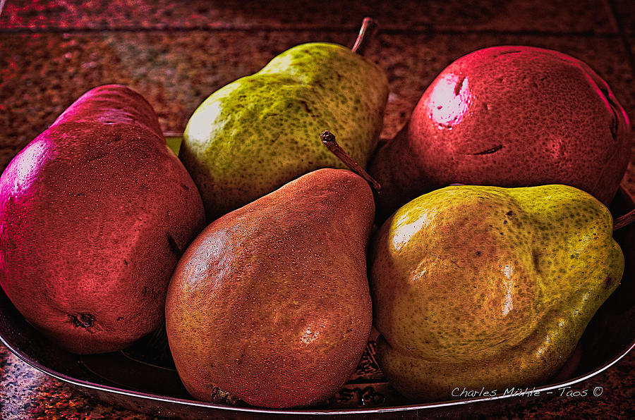 Pears #1 Photograph by Charles Muhle