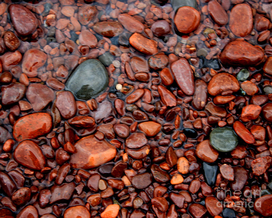 Pebbles #1 Photograph by A K Dayton