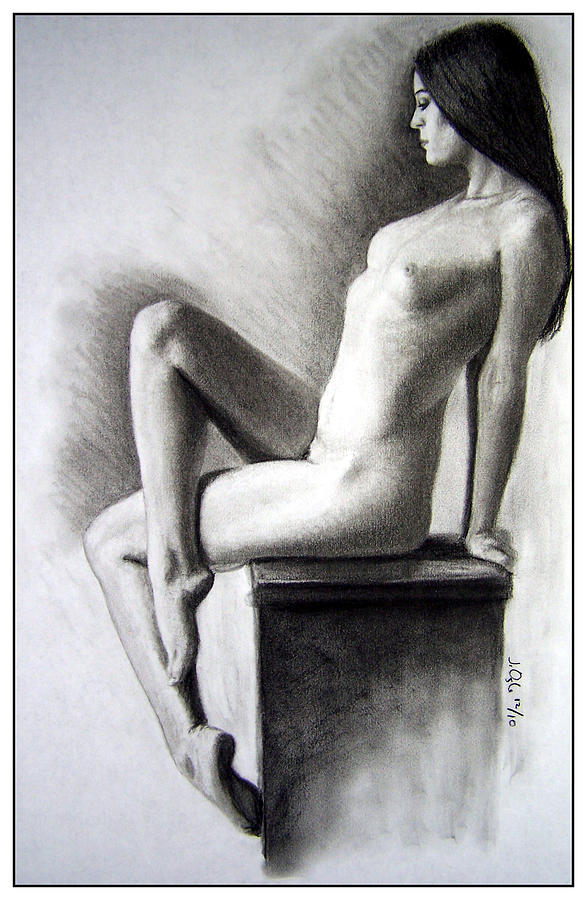 Pedestal  Drawing by Joseph Ogle