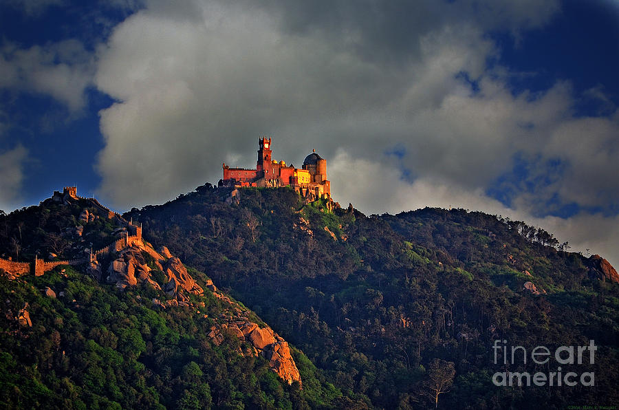 Pena National Palace - Sintra #1 Photograph by Mary Machare
