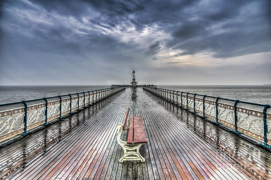 Holiday Photograph - Penarth Pier 4 #2 by Steve Purnell