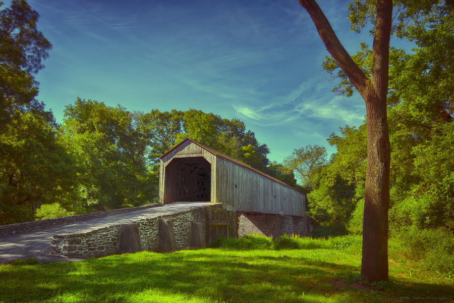 Pennsylvania Covered Bridge #1 Photograph by Phil Abrams