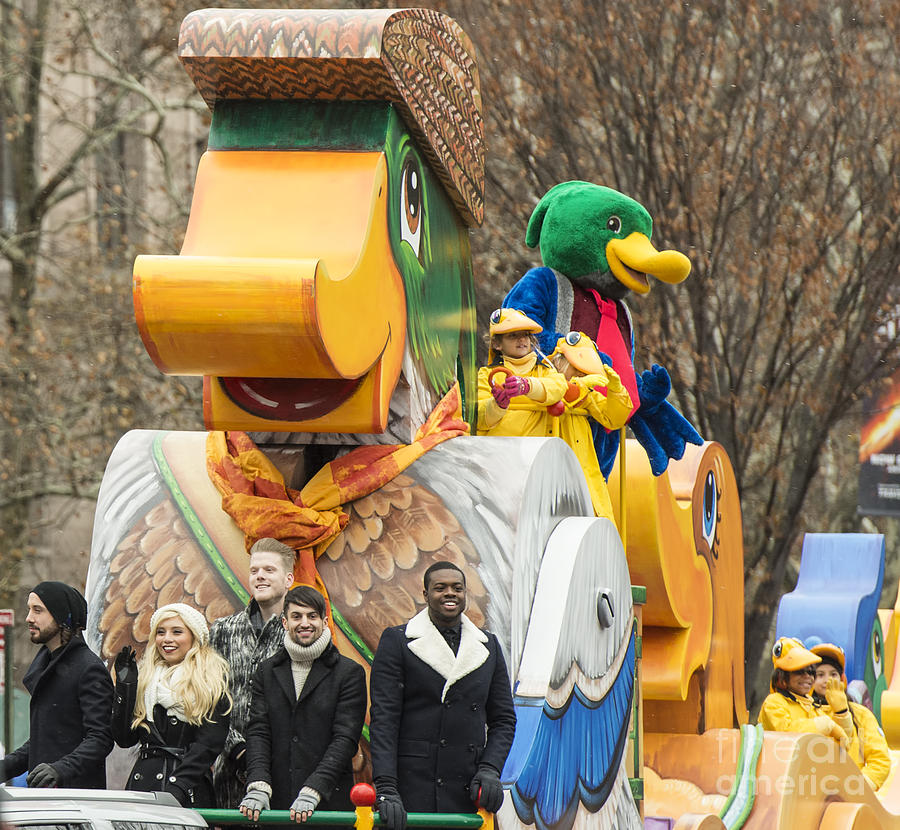 Pentatonix on Homewood Suites Float at Macy's Thanksgiving Day Parade