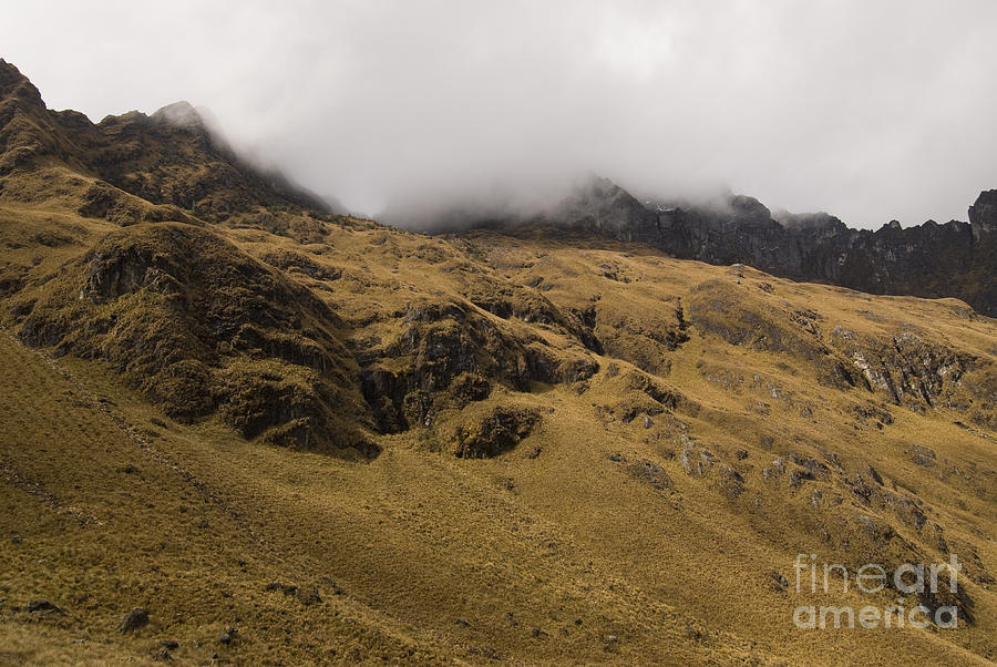 Peruvian Andes #1 Photograph by William H. Mullins