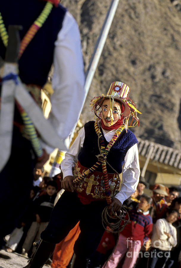 Peruvian festival Sacred Valley #1 Photograph by Ryan Fox