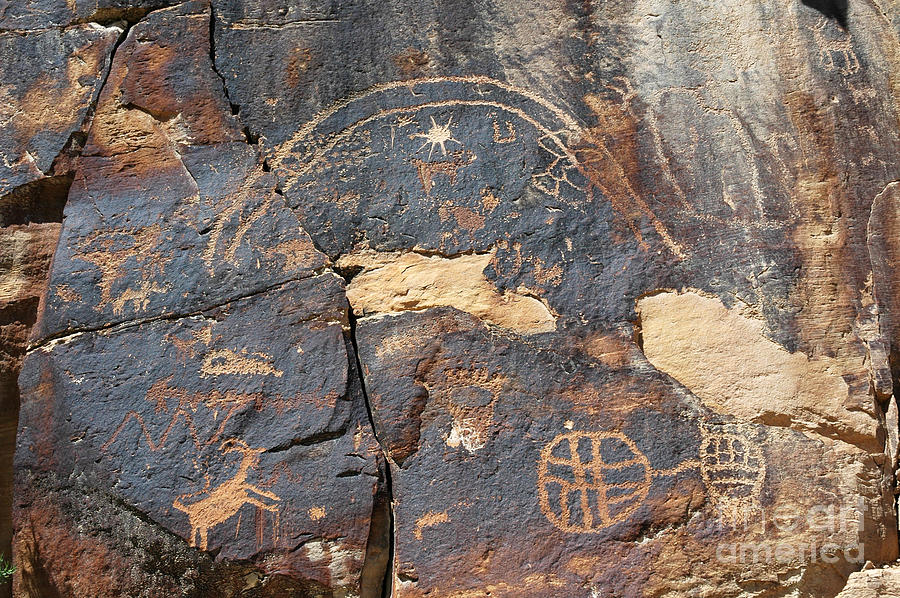 547P Petroglyph - Nine Mile Canyon Photograph by NightVisions