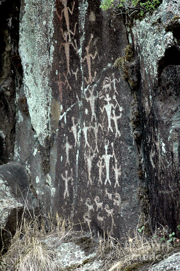 602P Petroglyphs Photograph by NightVisions