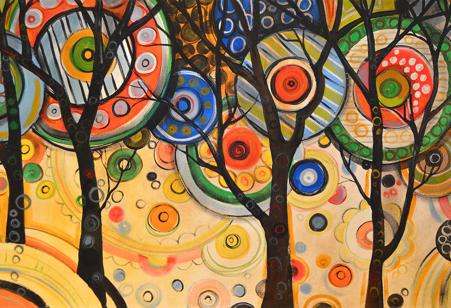 Phases of the Sun #1 Painting by Amy Giacomelli
