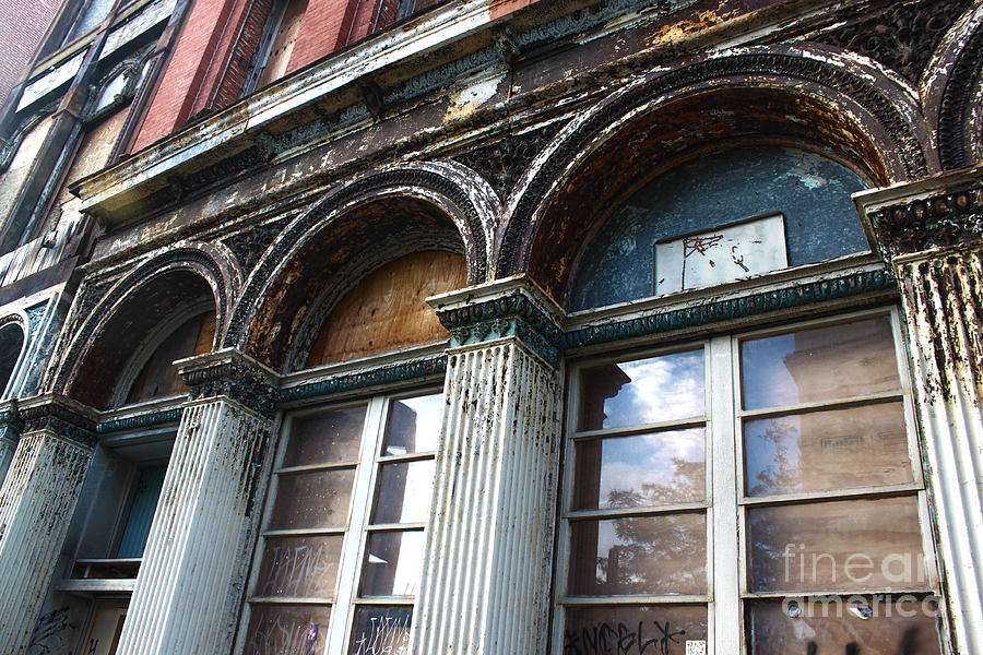 Philadelphia Photograph - Philadelphia Distressed Building #1 by Gregory Dyer