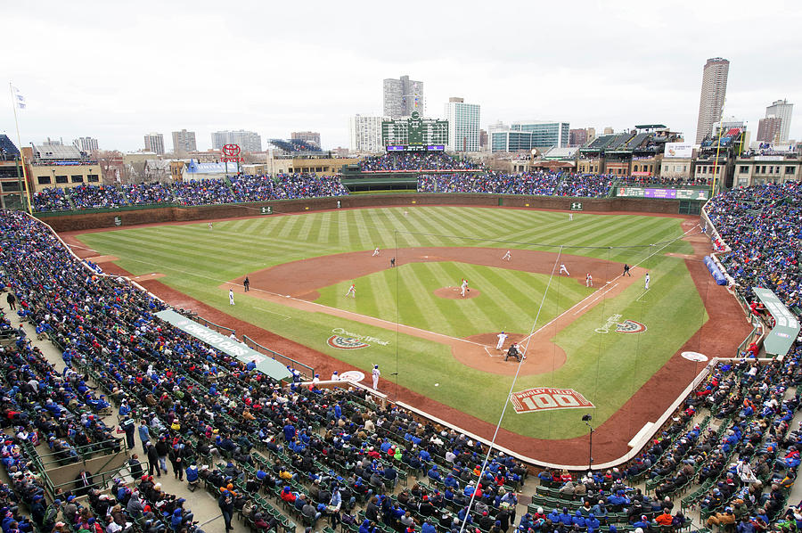 Philadelphia Phillies V Chicago Cubs Photograph by Ron Vesely Philadelphia Phillies V Chicago Cubs Photograph by Ron Vesely