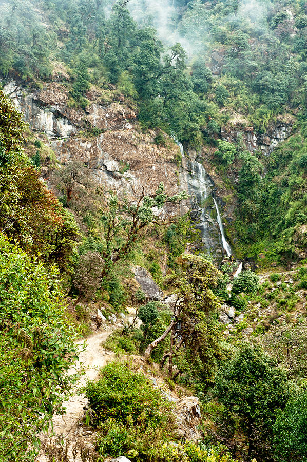 Photeng Waterfall #1 Photograph by U Schade