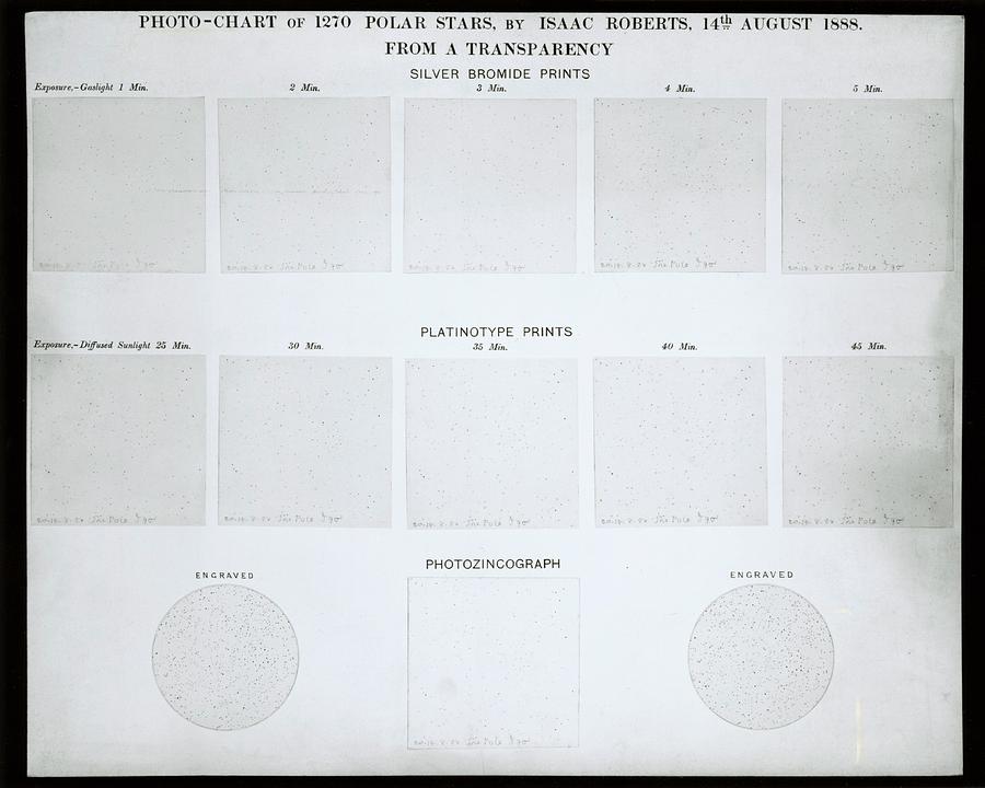 Photochart Of Polar Stars #1 Photograph by Royal Astronomical Society