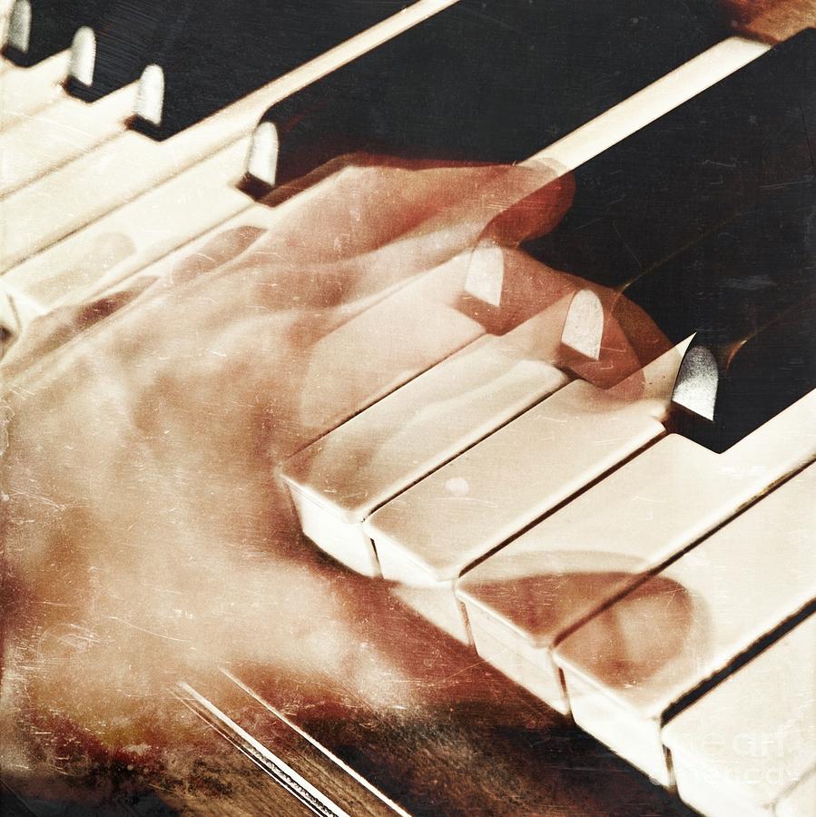 Music Photograph - Piano #1 by HD Connelly